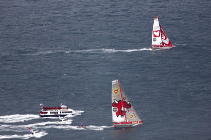 VENDEE GLOBE 2012 13 , Start 10 Nov 2012.
