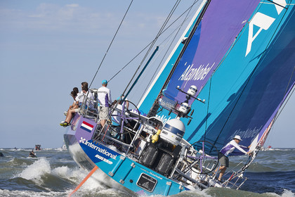 team AkzoNobel  in Volvo Ocean Race 2017-18.