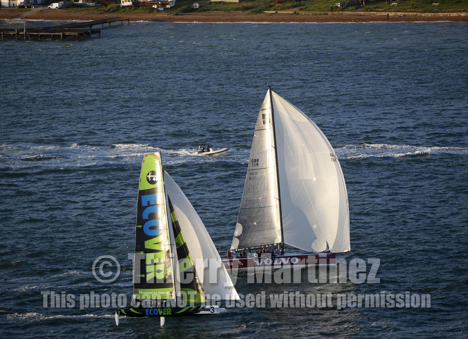 JP Morgan Asset Management Round The Island Race. 19 June 2010.