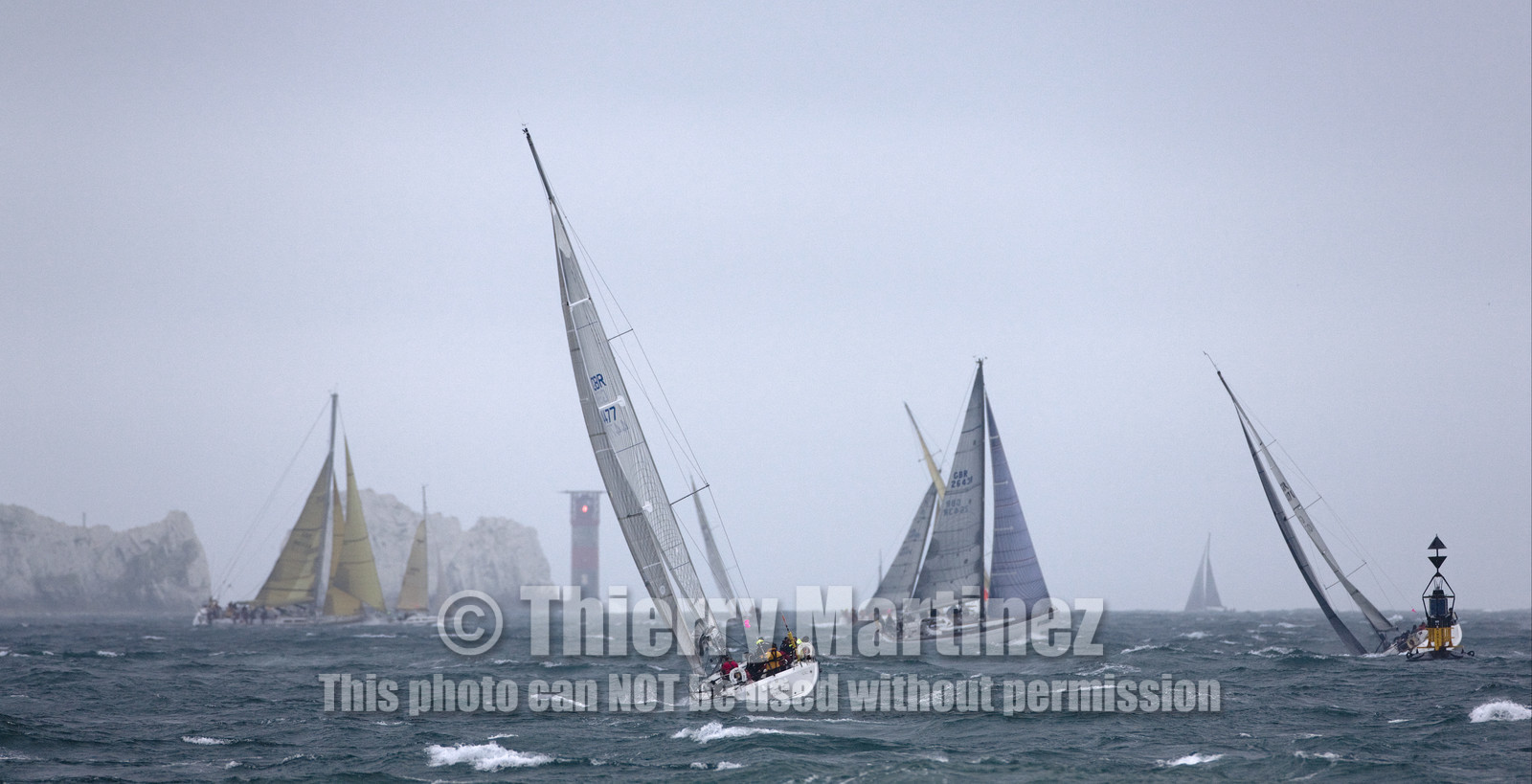 JP Morgan Asset Management Round The Island Race. 80th Anniversary race.