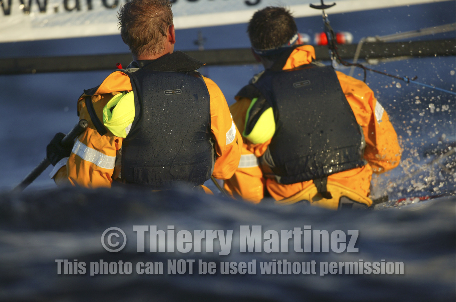 03_3216D  © Th.Martinez,STOCKHOLM ARCHIPELAGO SWEDEN, 10 07 03-Archipelago Raid (2003)  Day 3..Team NOKIA-Kempff  Magnus Nordstrom (SWE)& Joakim Kempff (SWE)