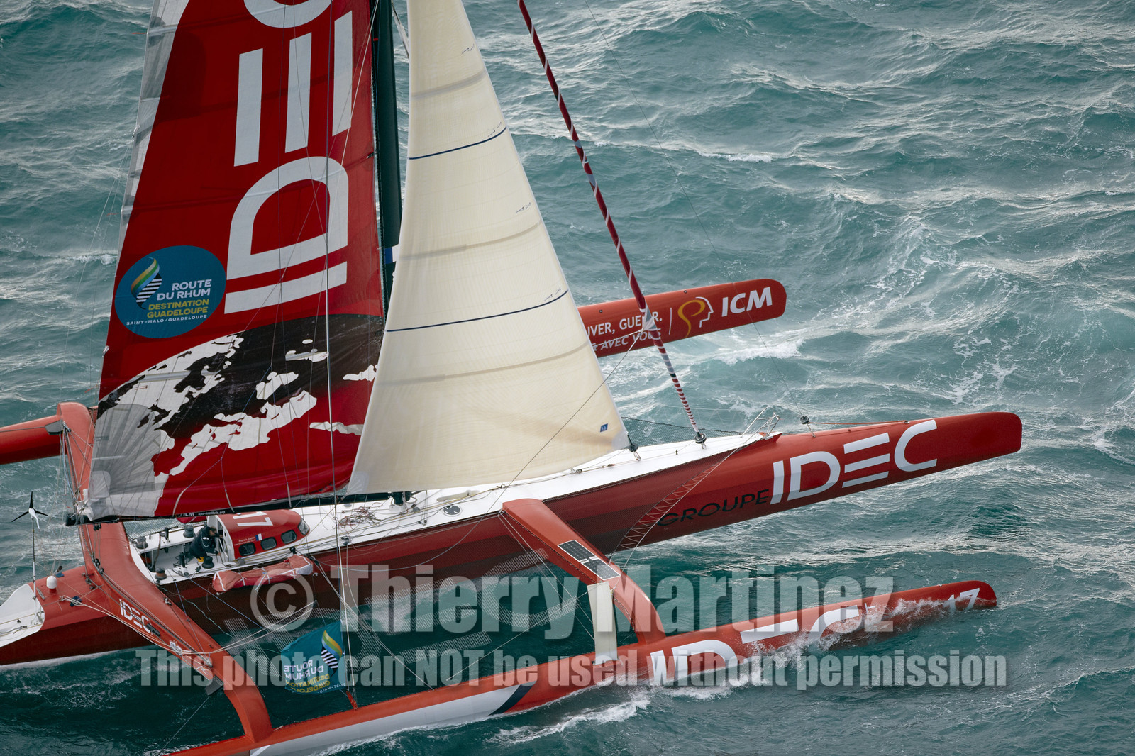 2014 ROUTE DU RHUM-DESTINATION GUADELOUPE, SOLO SAILING TRANSATLANTIC : ST MALO (FRA)   POINTE A PITRE-GUADELOUPE (FRENCH WEST INDIES)