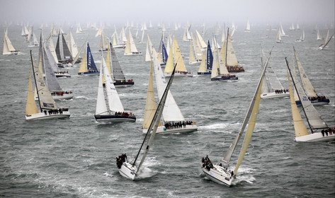 JP Morgan Asset Management Round The Island Race. 80th Anniversary race.