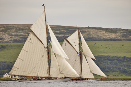 22_22720  © Thierry Martinez.FAIRLIE,SCOTLAND - UK 14th June 20222022 RICHARD MILLE FIFE REGATTA.Day 4 :ROTHESAY (ISLE OF BUTE) to PORTAVADIE.