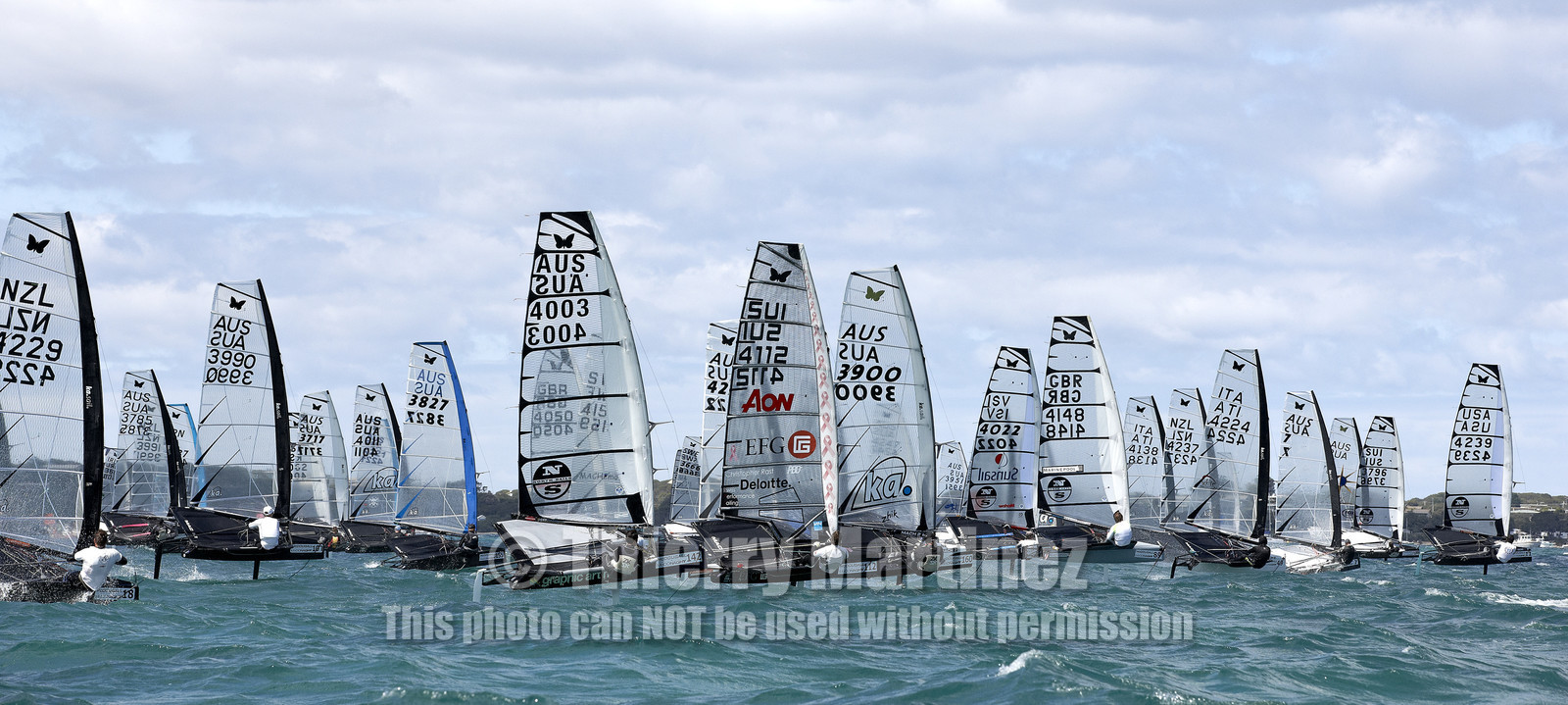 2015 McDougall + McConaghy Moth Worlds. Sorrento - VIC AUSTRALIA  . 6 16 January 2015. Organize by Sorrento Sailing Couta Boat Club.