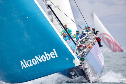 team AkzoNobel  in Volvo Ocean Race 2017-18.