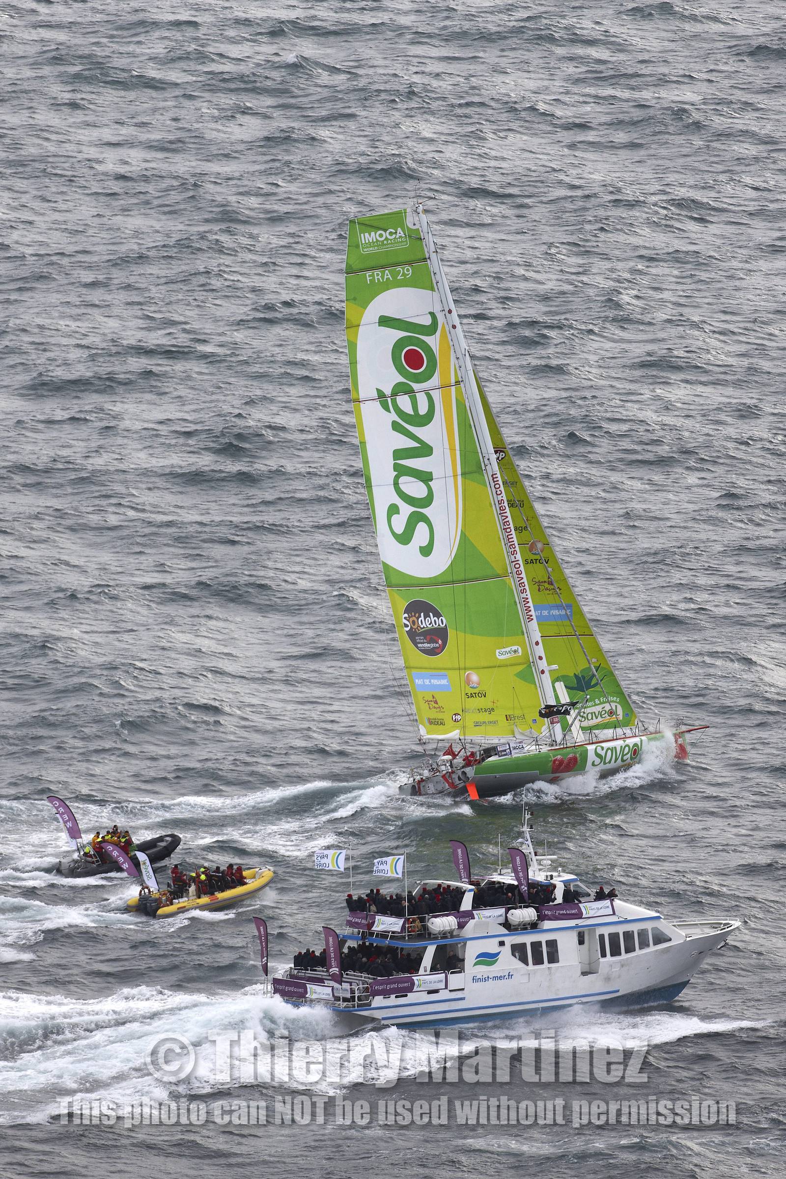 VENDEE GLOBE 2012 13 , Start  10 Nov 2012.