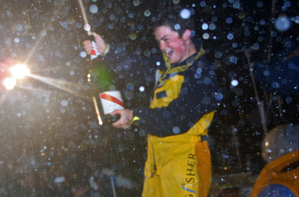 2000 Vendee Globe. Finish. Les Sables d'Olonne(FRA)