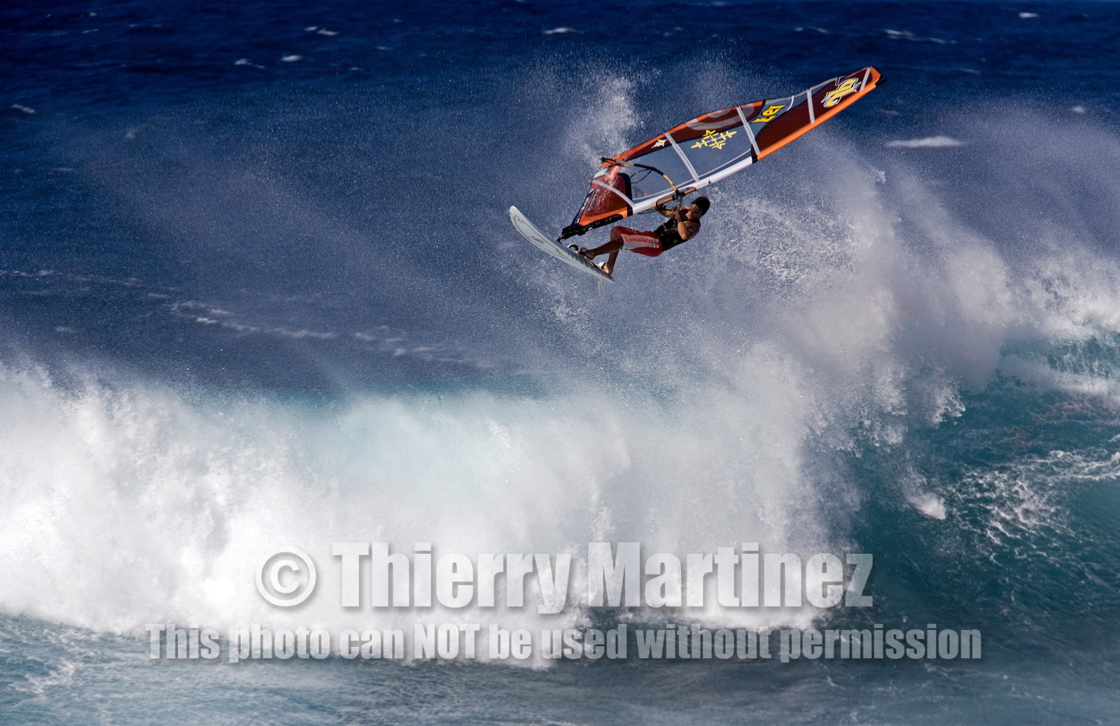 Ho'okipa beach HAWAII - USA . Jan 2007.
