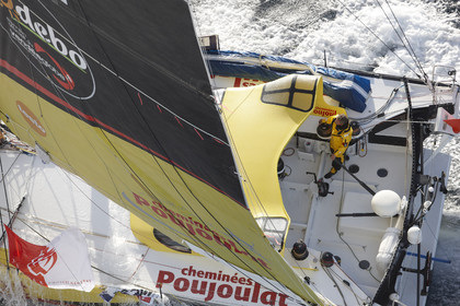 12_20580 CHEMINEES POUJOULAT ( IMOCA 60') , Skipper Bernard Stamm (SUI)