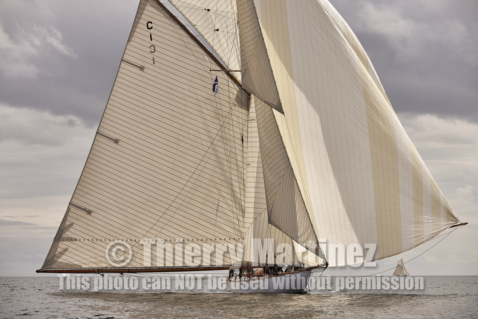 22_23019  © Thierry Martinez.FAIRLIE,SCOTLAND - UK 14th June 20222022 RICHARD MILLE FIFE REGATTA.Day 4 :ROTHESAY (ISLE OF BUTE) to PORTAVADIE.