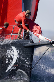 VOLVO OCEAN RACE - 2008 2009. IN-PORT RACE in Alicante-Spain.