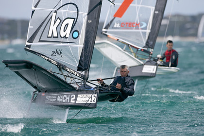 2015 McDougall + McConaghy Moth Worlds. Sorrento - VIC AUSTRALIA  . 6 16 January 2015. Organize by Sorrento Sailing Couta Boat Club.