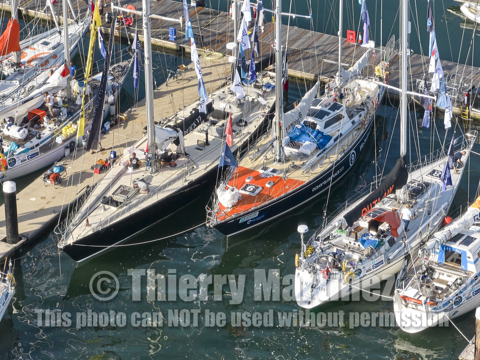 23_17774   © Thierry Martinez   Studio Borlenghi.SOUTHAMPTON,  - UK 9 septembre 2023.OCEAN GLOBE RACE 2023.Start Leg 1 Sunday 10th Sept 2023: Southampton ( UK)   Cape Town ( South Africa) - 6650NM.