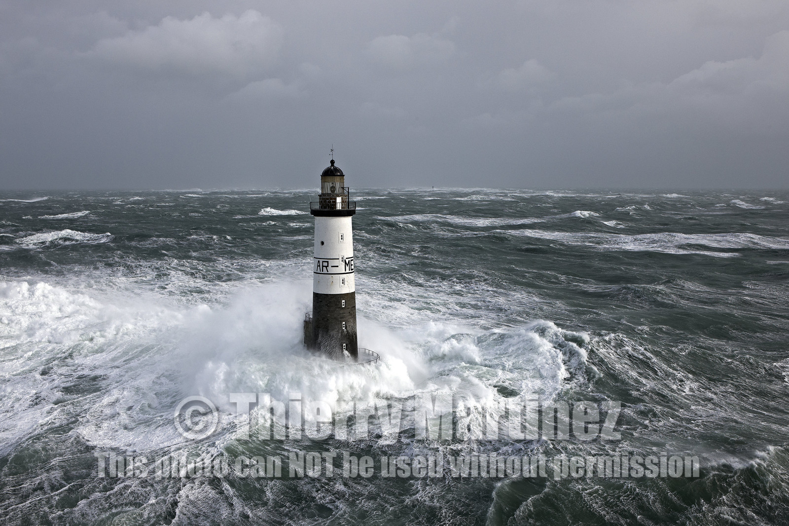 Tempête Ruth pointe Bretagne. 8 Fevrier 2014