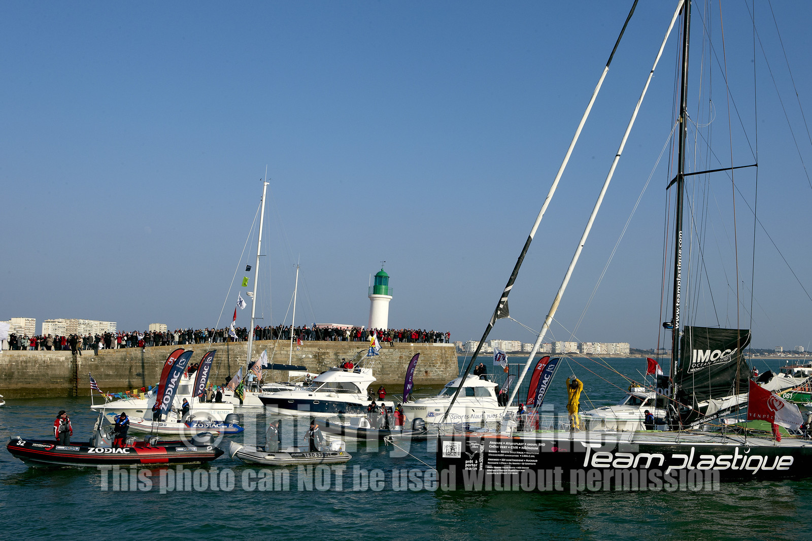 2012 13 VENDEE GLOBE ; Alessandro di Benedetto (FRA ITA) TEAM PLASTIQUE