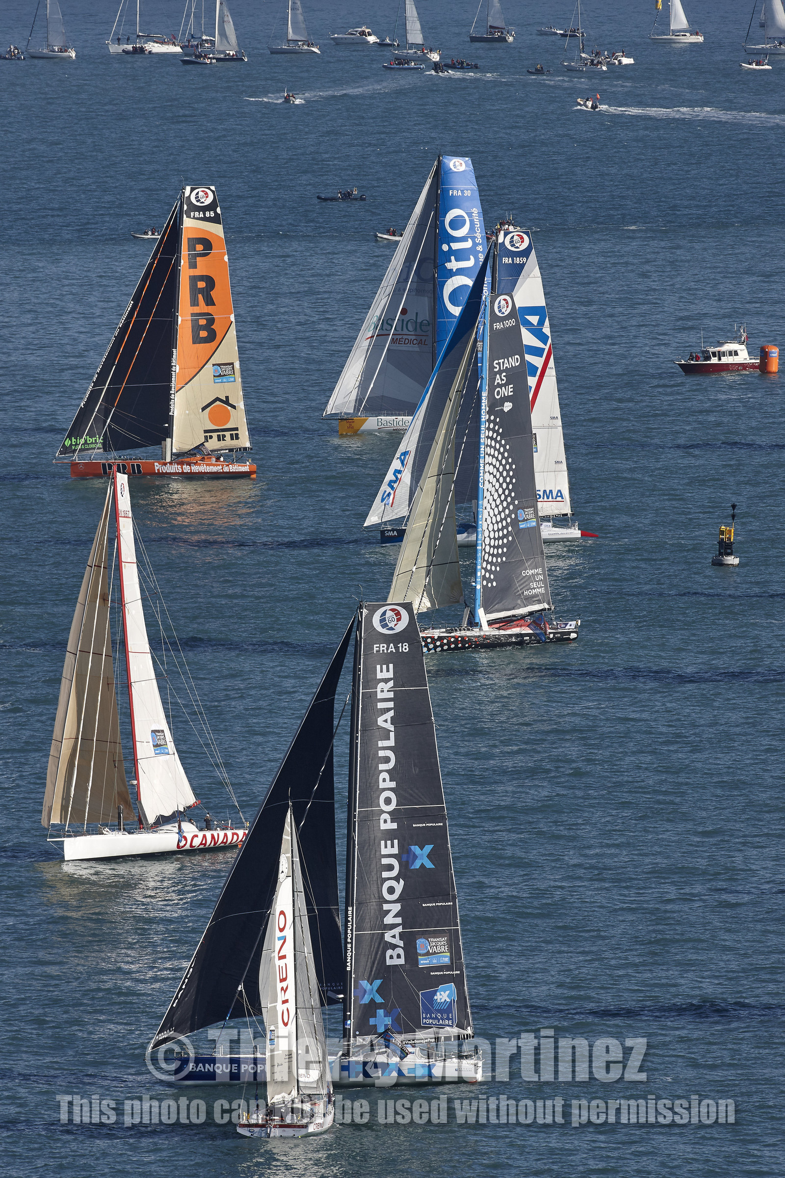 Départ Transat Jacques Vabre 2015.