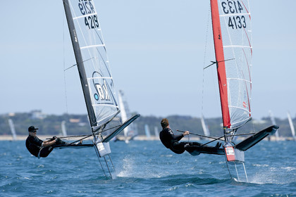 2015 McDougall + McConaghy Moth Worlds. Sorrento - VIC AUSTRALIA  . 6 16 January 2015. Organize by Sorrento Sailing Couta Boat Club.
