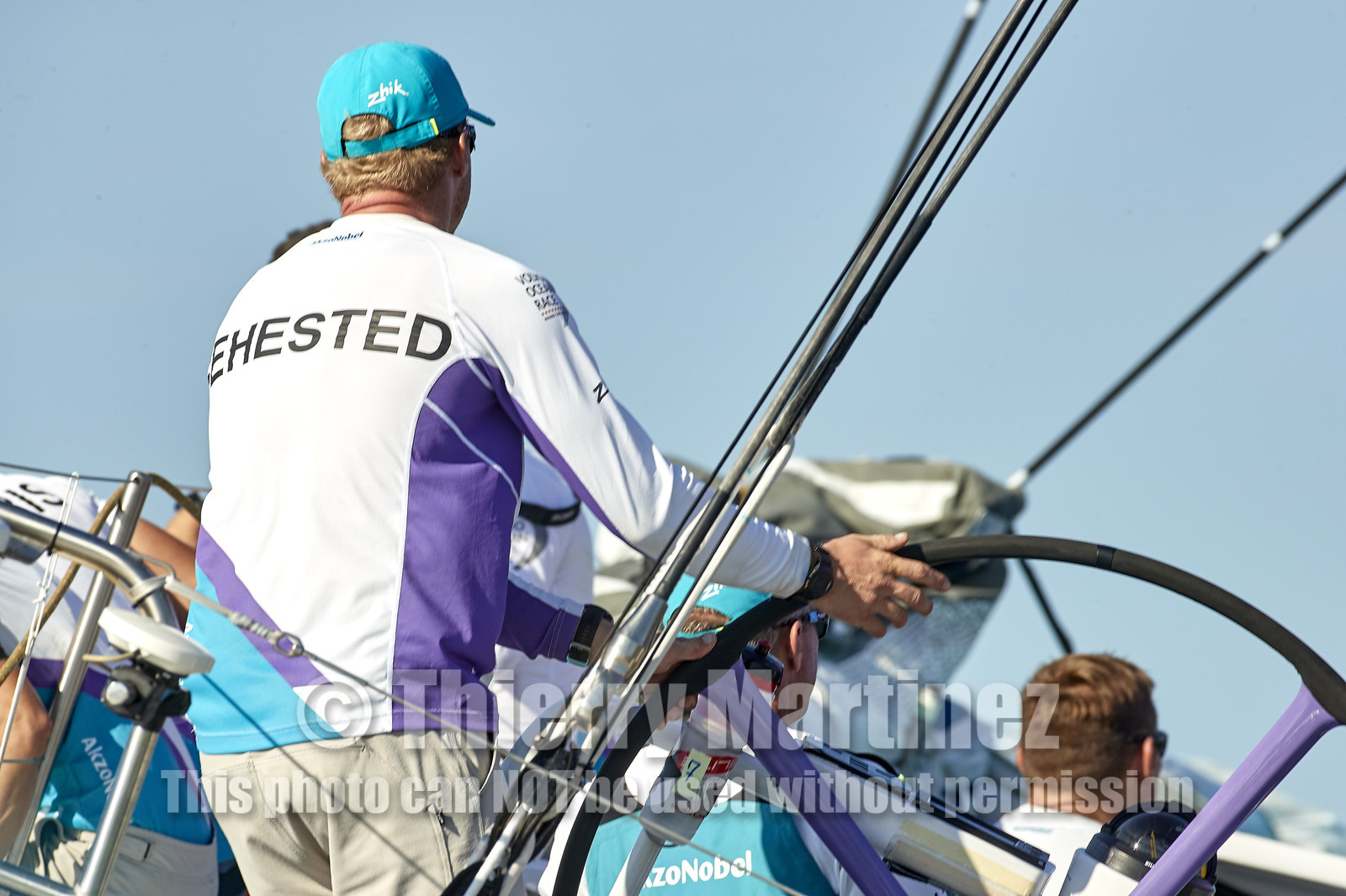 team AkzoNobel  in Volvo Ocean Race 2017-18.