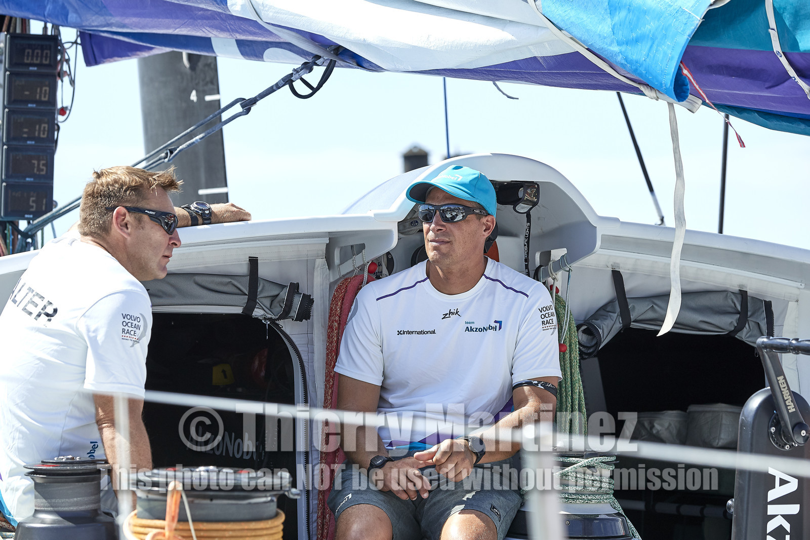 team AkzoNobel  in Volvo Ocean Race 2017-18.