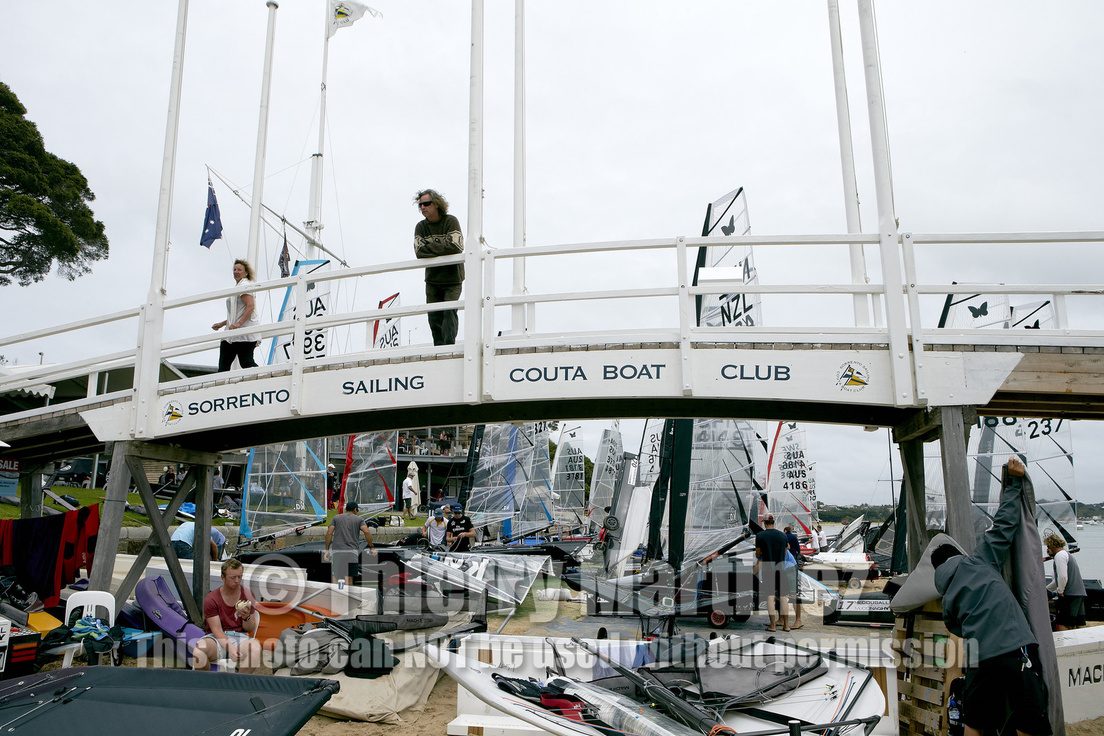 2015 McDougall + McConaghy Moth Worlds. Sorrento - VIC AUSTRALIA  . 6 16 January 2015. Organize by Sorrento Sailing Couta Boat Club.