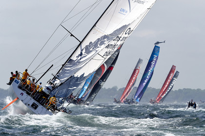 team AkzoNobel  in Volvo Ocean Race 2017-18.