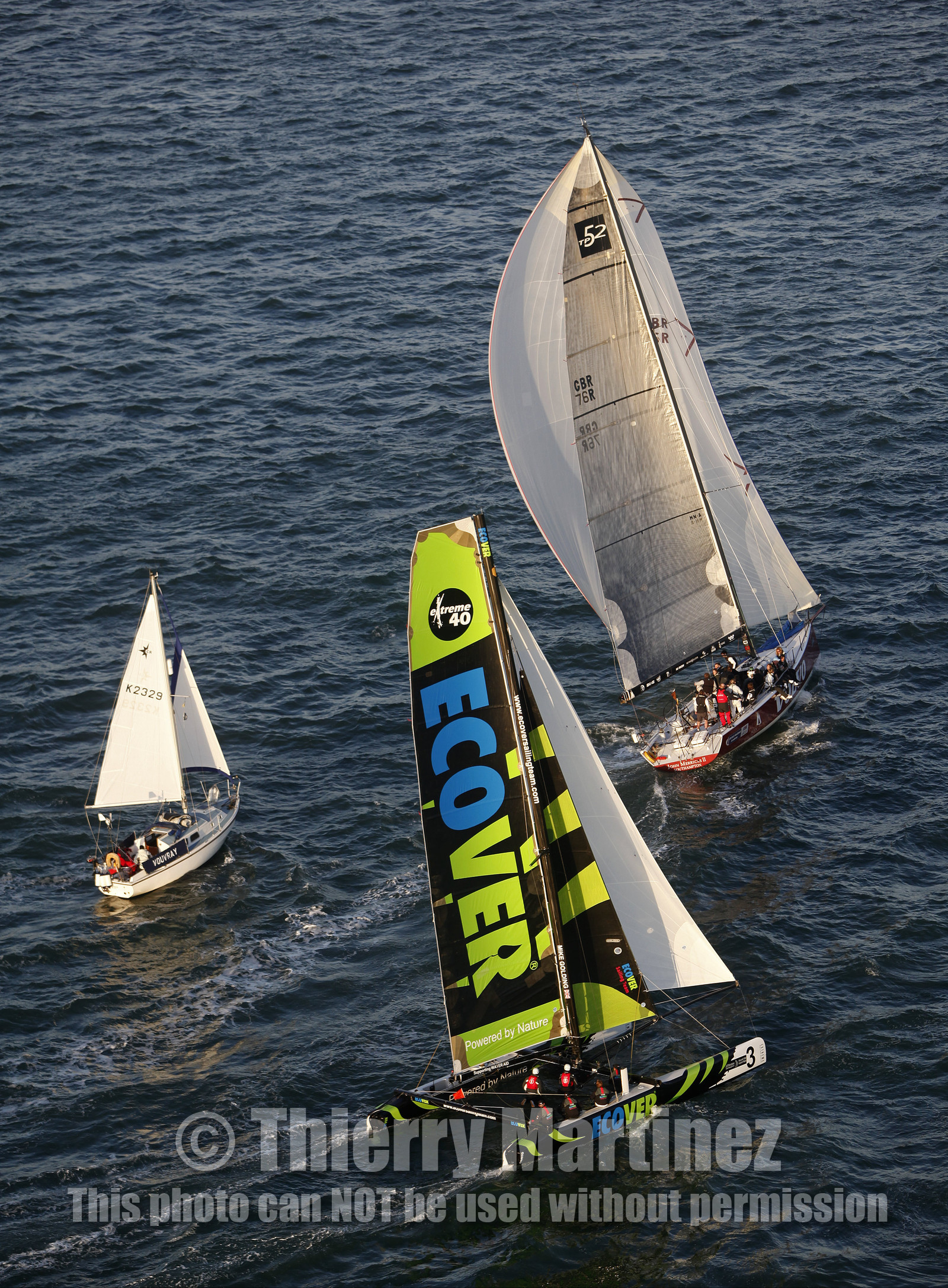 JP Morgan Asset Management Round The Island Race. 19 June 2010.