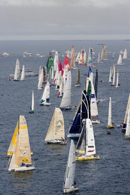 ROUTE DU RHUM Start in St Malo.Oct  2006