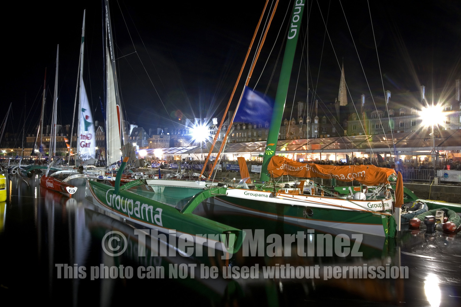 ROUTE DU RHUM Start in St Malo.Oct  2006
