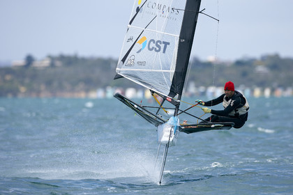 2015 McDougall + McConaghy Moth Worlds. Sorrento - VIC AUSTRALIA  . 6 16 January 2015. Organize by Sorrento Sailing Couta Boat Club.