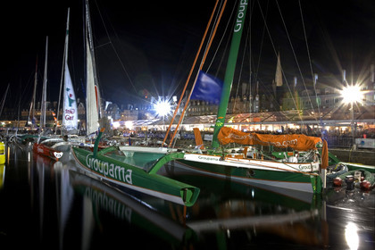 ROUTE DU RHUM Start in St Malo.Oct  2006
