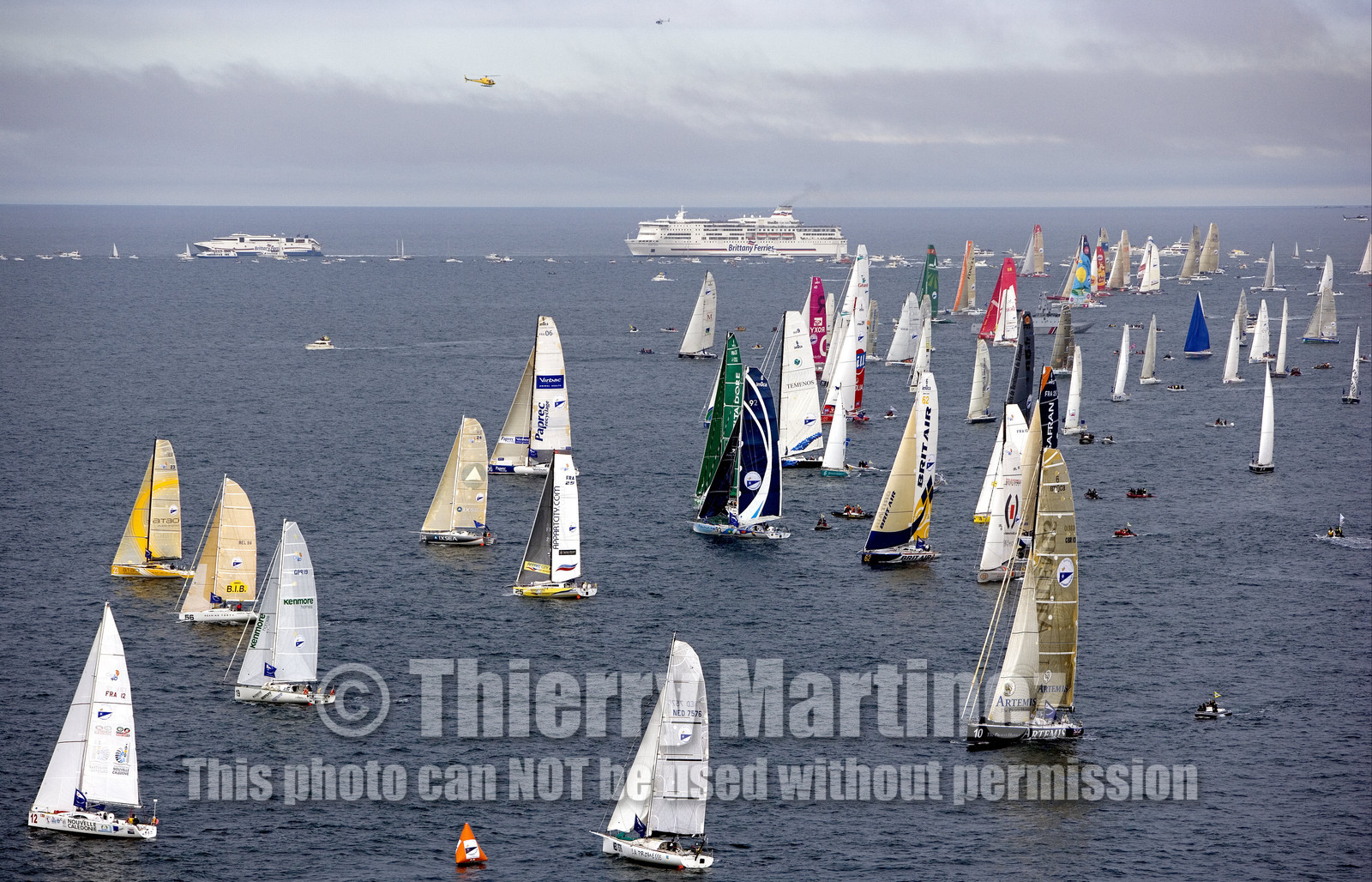 ROUTE DU RHUM Start in St Malo.Oct  2006