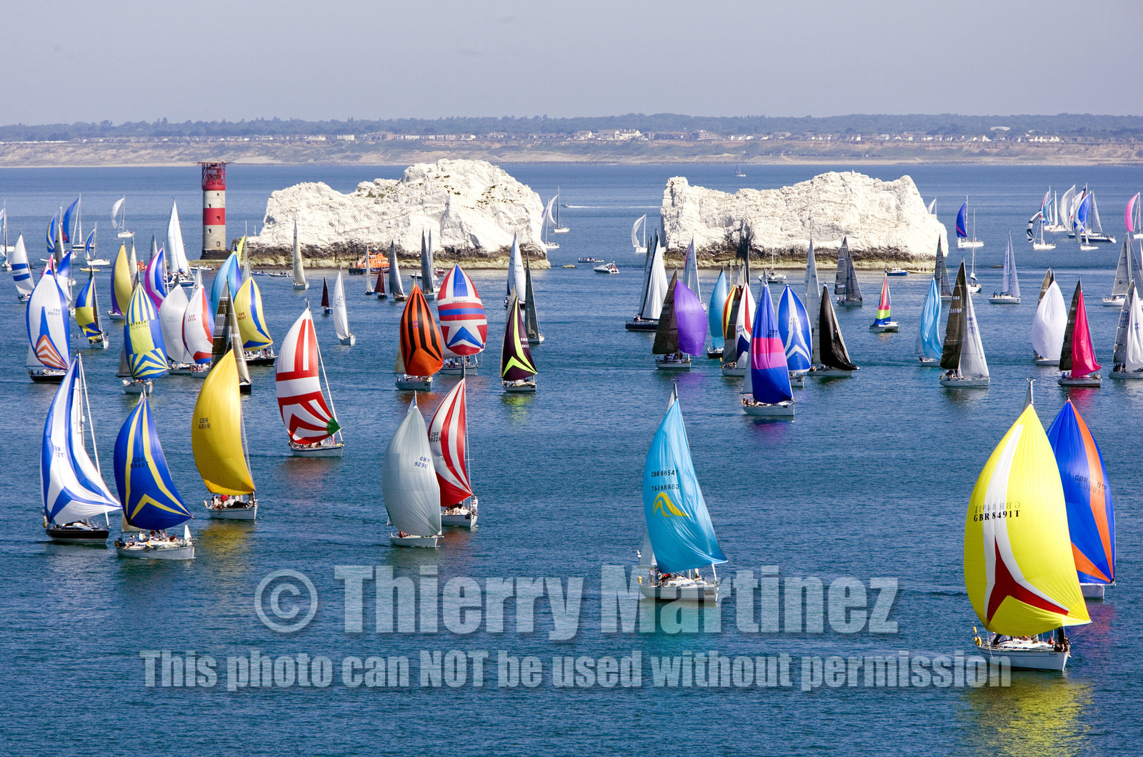 ROUND THE ISLAND RACE, ISLE OF WIGHT-UK . 3  June 2006.