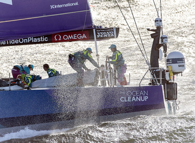 team AkzoNobel  in Volvo Ocean Race 2017-18.