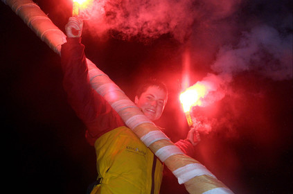 2000 Vendee Globe. Finish. Les Sables d'Olonne(FRA)