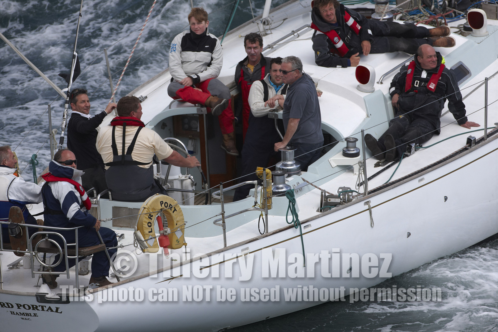 JP Morgan Asset Management Round The Island Race.