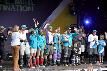 team AkzoNobel  in Volvo Ocean Race 2017-18.