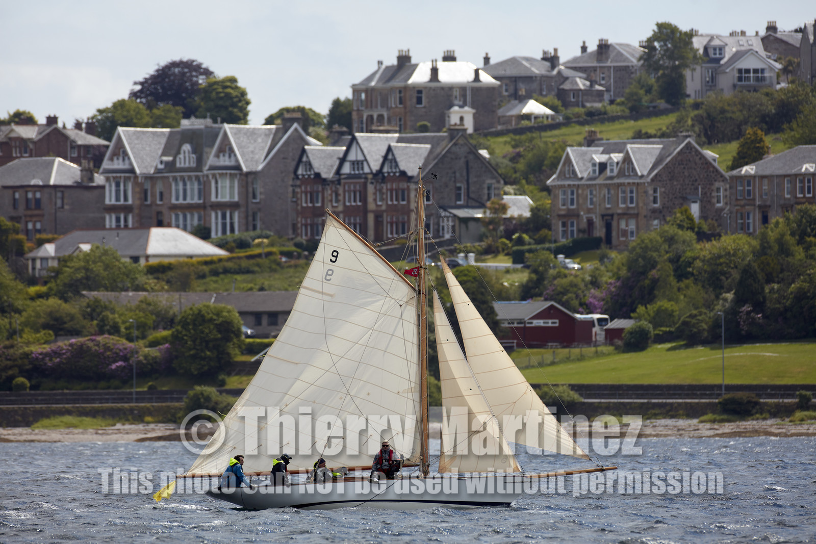 22_17006   © Thierry Martinez.FAIRLIE,SCOTLAND - UK 12th June 20222022 RICHARD MILLE FIFE REGATTA.Day 2 : LARGS to ROTHESAY