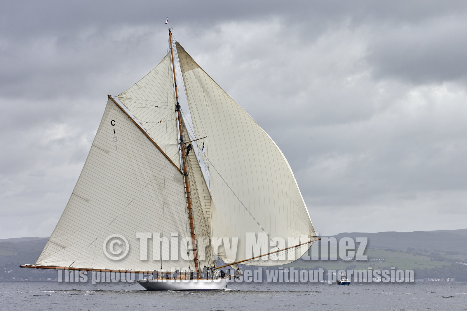 22_17006   © Thierry Martinez.FAIRLIE,SCOTLAND - UK 13th June 20222022 RICHARD MILLE FIFE REGATTA.Day 3;