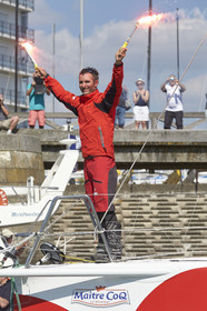 Arrival of NEW YORK-VENDEE (Les Sables d’Olonne) presented by Currency House & SpaceCode.