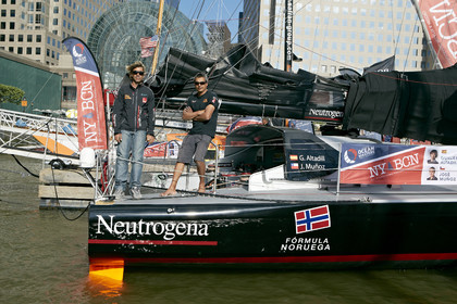 IMOCA OCEAN MASTERS NY-BCN Race.