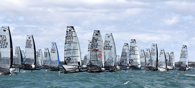2015 McDougall + McConaghy Moth Worlds. Sorrento - VIC AUSTRALIA  . 6 16 January 2015. Organize by Sorrento Sailing Couta Boat Club.