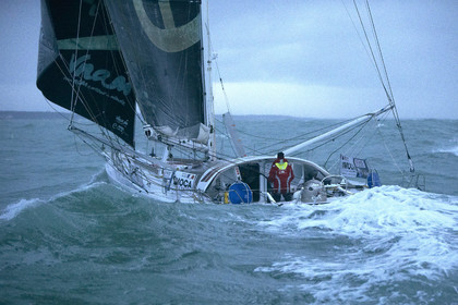 2012 13 VENDEE GLOBE.Bertrand de Broc (FRA) VNAM, aver EDM Projets