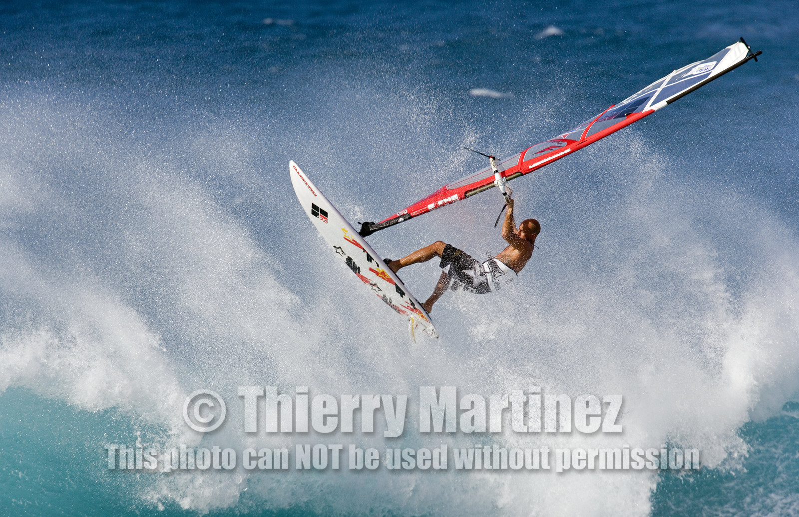Ho'okipa beach HAWAII - USA . Jan 2007.