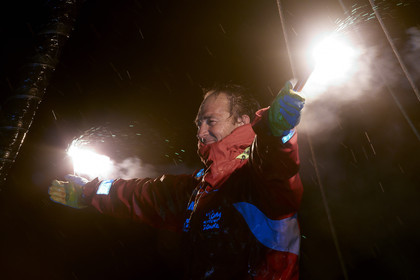 2012 13 VENDEE GLOBE.Bertrand de Broc (FRA) VNAM, aver EDM Projets