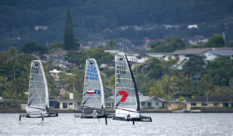 2013 McDOUGALL+McCONAGHY Moth Worlds - Kaneohe Bay - Hawaii -USA . October 2013