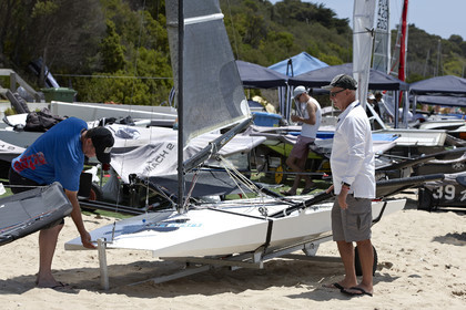 2015 McDougall + McConaghy Moth Worlds. Sorrento - VIC AUSTRALIA  . 6 16 January 2015. Organize by Sorrento Sailing Couta Boat Club.