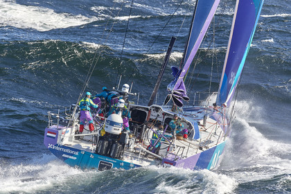 team AkzoNobel  in Volvo Ocean Race 2017-18.