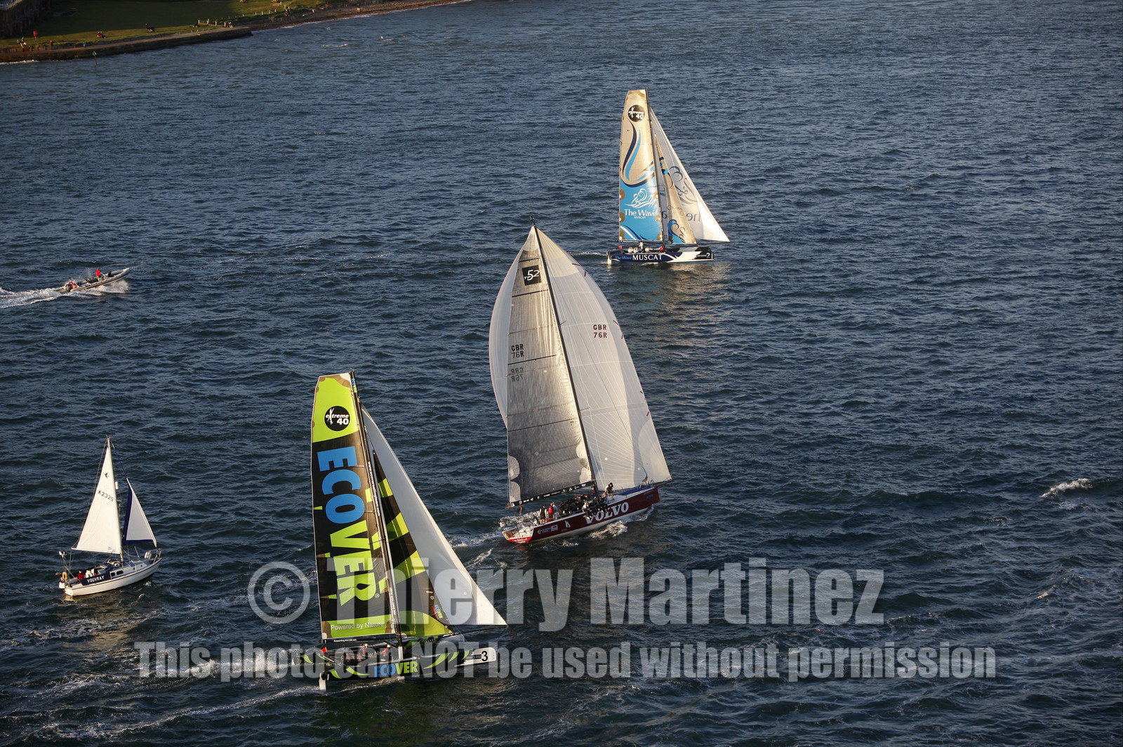 JP Morgan Asset Management Round The Island Race. 19 June 2010.