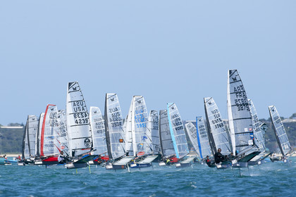2015 McDougall + McConaghy Moth Worlds. Sorrento - VIC AUSTRALIA  . 6 16 January 2015. Organize by Sorrento Sailing Couta Boat Club.